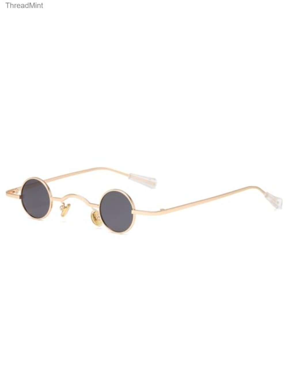 Polarized Round Retro Sunglasses UV400 Metal Frame Unisex